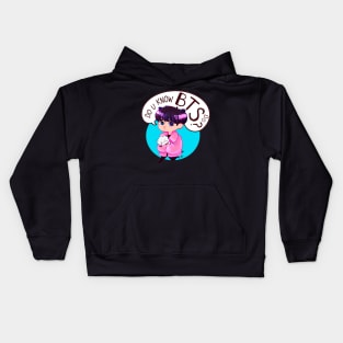 do you know bts? Kids Hoodie